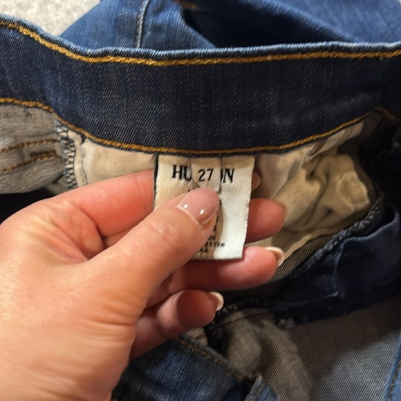 Hudson Harkin Crop Super Skinny Jeans, Size 27 - Picture 9 of 12